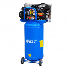 Воздушный компрессор WELT IBL3100V-2 (до 380л/мин, 8атм, 100л, 230В, 2.2кВт, вертикальн  рессив)