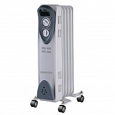Радиатор масляный Zerten MRT-10 (5 секций, 1000 Вт, до 10 м2)