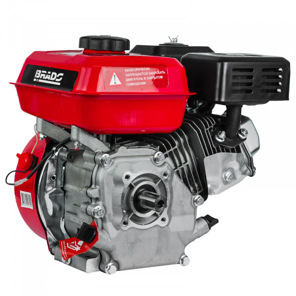 BRADO BN170F(SFT).00 Двигатель бензиновый BRADO N170F(SFT) (8 л.с., шлицевой вал диам. 25мм х35мм)