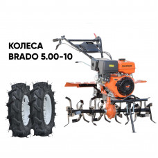 Культиватор SKIPER SP-1400S + колеса BRADO 5.00-10 (комплект)