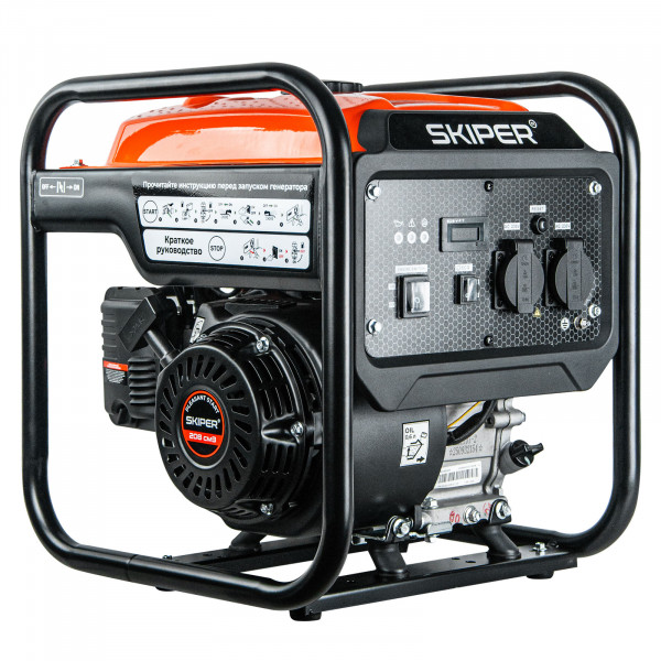 SKIPER IG-HW3500i Электростанция (генератор инверторный бензиновый) SKIPER HW3500i (3.5кВт)