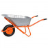 SKIPER S130expertPRO.00 Тачка строительная SKIPER 130 expert PRO (до 130 л, до 300 кг, 1x4.00-8, пневмо, ось 16*100)