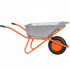 SKIPER S130expertPRO.00 Тачка строительная SKIPER 130 expert PRO (до 130 л, до 300 кг, 1x4.00-8, пневмо, ось 16*100)
