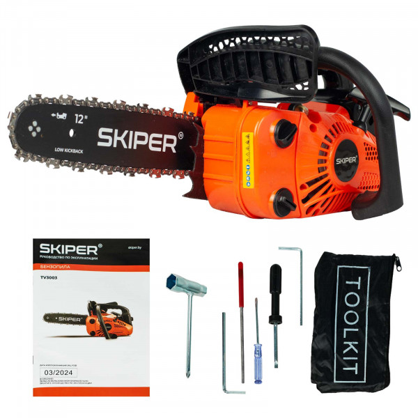 SKIPER STV3003.00 Бензопила SKIPER TV3003 (30 см /12