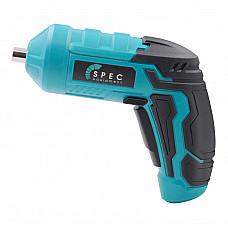 Шуруповерт аккумуляторный(отв-ка)SPEC SW3000(4В,1 акк,1,3А/ч Li-ion,3Нм,шур.до 4мм,11 бит в компл.)