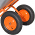 SKIPER S2х130expertPRO.00 Тачка строительная SKIPER 2х130 expert PRO (до130л, до350кг, 2x4.00-8, ось20*80)