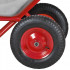 SKIPER S2x125PROFI.00 Тачка строительная SKIPER 2x125 PROFI (до 125л, до 330кг, 2x4.00-8, пневмо, ось 20*100)
