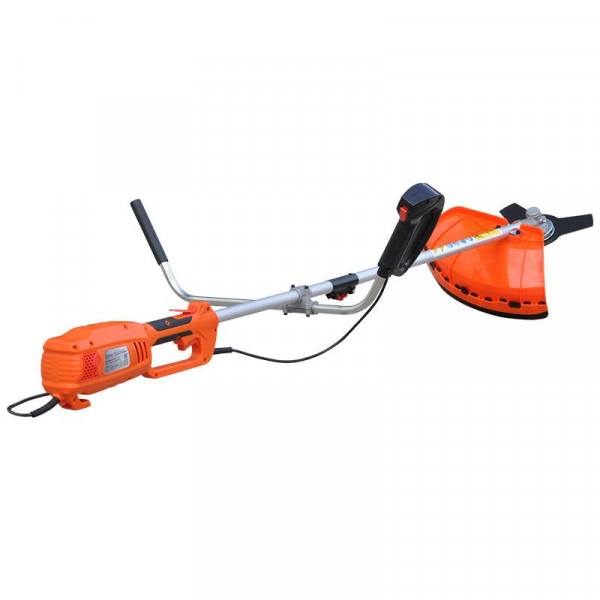SKIPER STE8000-1.00 Триммер электрический SKIPER TE-8000-1 (1,4кВт, ремень, 3Т нож ,  велос. руль, полуавт. гол .)