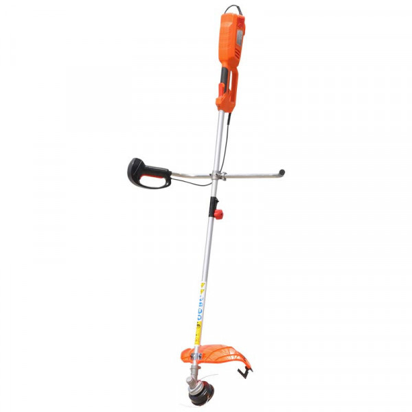 SKIPER STE8000-1.00 Триммер электрический SKIPER TE-8000-1 (1,4кВт, ремень, 3Т нож ,  велос. руль, полуавт. гол .)