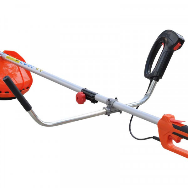 SKIPER STE8000-1.00 Триммер электрический SKIPER TE-8000-1 (1,4кВт, ремень, 3Т нож ,  велос. руль, полуавт. гол .)