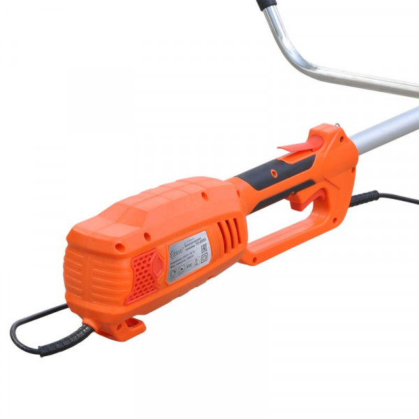 SKIPER STE8000-1.00 Триммер электрический SKIPER TE-8000-1 (1,4кВт, ремень, 3Т нож ,  велос. руль, полуавт. гол .)