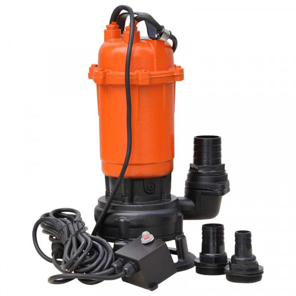SKIPER SWQ30PRO.00 Насос дренажнo-фекальный Skiper WQ30-PRO (нож WILD CUT, 3000 Вт, 350 л/мин, чугун, попл.выкл)