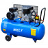 WELT WIBL3100.00 Воздушный компрессор WELT IBL3100 (до 395л/мин, 8атм, 100л, 230В, 2.2кВт)