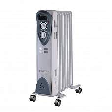 Радиатор масляный Zerten MRT-15 (7 секций, 1500 Вт, до 15 м2)