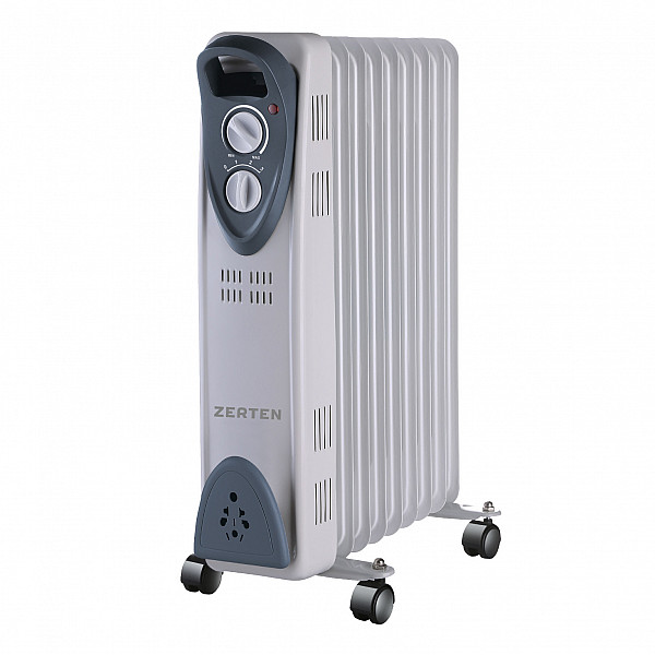 Zerten MRT-20 Радиатор масляный Zerten MRT-20 (9 секций, 2000 Вт, до 20 м2)