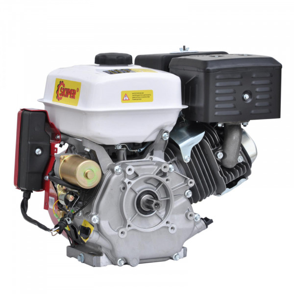 SKIPER SN188FE(SFT).00 Двигатель бензиновый SKIPER N188F/E(SFT) (электростартер) (13 л.с.,389 см3,шлиц вал диам. 25ммх40мм)