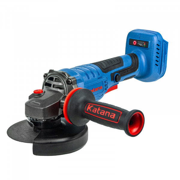 KATANA KBAG8080.00 Углошлифмашина  аккум-ая KATANA BAG8080(21В,бесщеточная,125х22мм,SDSкожух/гайка,рег.об,без АКБ и ЗУ)