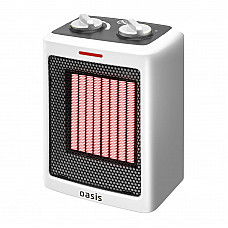 Тепловентилятор керамический Oasis КT-15R (регул. мощн. (5/750/1500 Вт), термостат)
