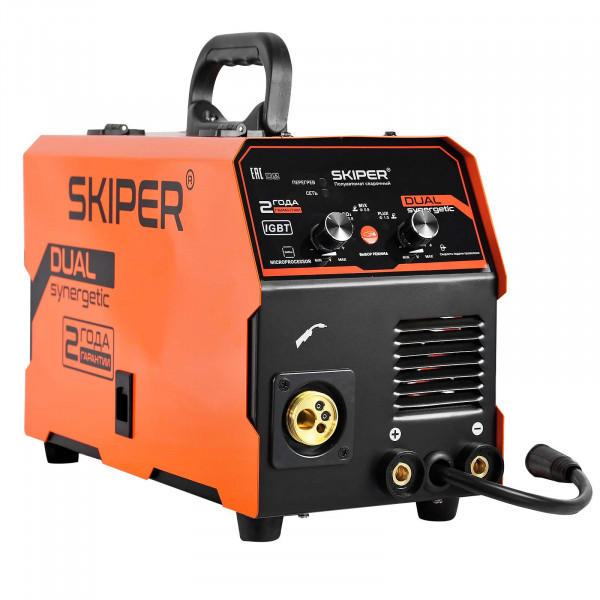 SKIPER SMIG/MAG-250D-17.00 Полуавтомат сварочный SKIPER MIG/MAG-250D-17 (250А; МИКРОПРОЦЕССОР; MIG/MAG; еврорукав 3м)