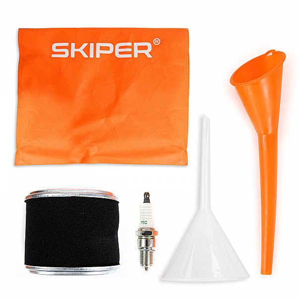 SKIPER SSP1400S.00 Культиватор SKIPER SP-1400S (14 л.с., без ВОМ, пон.передача, 3+1, 2 года гарантии, без колёс)