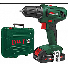 Дрель-шуруповерт аккумуляторная DWT ABS-18 L-2 BMC
