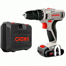 Дрель-шуруповерт аккумуляторная CROWN CT21055L-1.5 BMC
