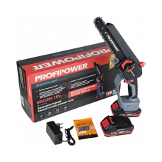 Аккумуляторная цепная пила бесщеточная E0216 PROFIPOWER MKGSH-18V