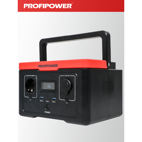 Аккумуляторная портативная электростанция F0060 PROFIPOWER ПЭ-600 600Вт