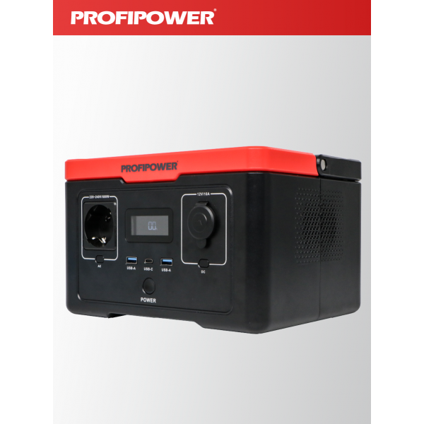 Аккумуляторная портативная электростанция F0060 PROFIPOWER ПЭ-600 600Вт