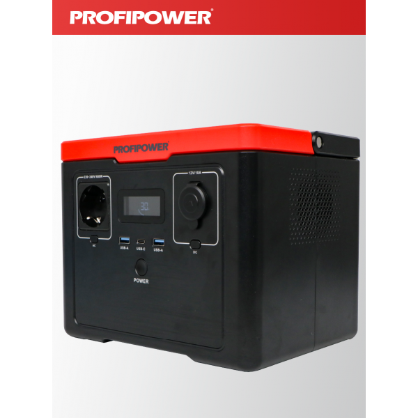 Аккумуляторная портативная электростанция F0061 PROFIPOWER ПЭ-600PRO 600Вт
