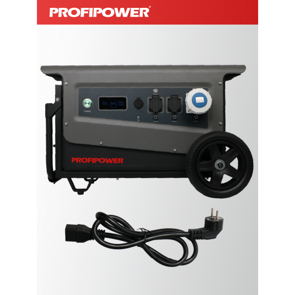 Аккумуляторная портативная электростанция F0066 PROFIPOWER ПЭ-5000PRO 5000Вт