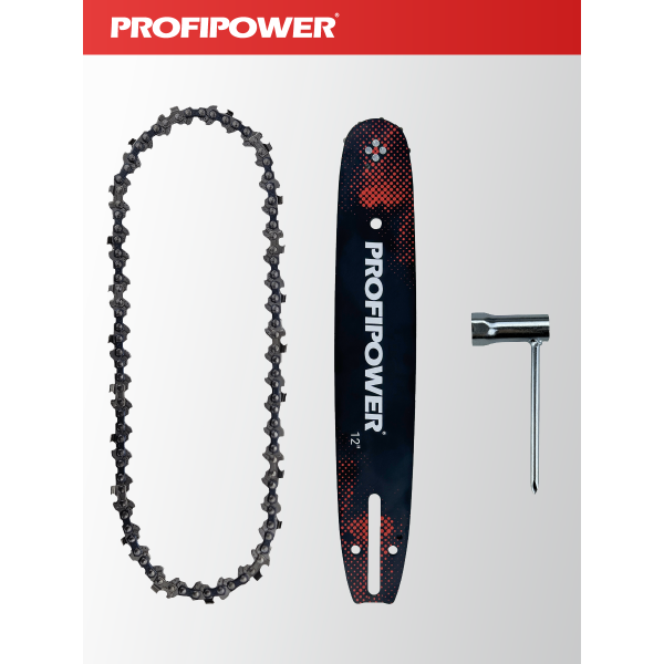 Аккумуляторная цепная пила бесщеточная E0114 PROFIPOWER MKDUC-20V