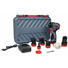 Аккумуляторный бесщеточный шуруповерт Комби PROFIPOWER BL-161C E0249