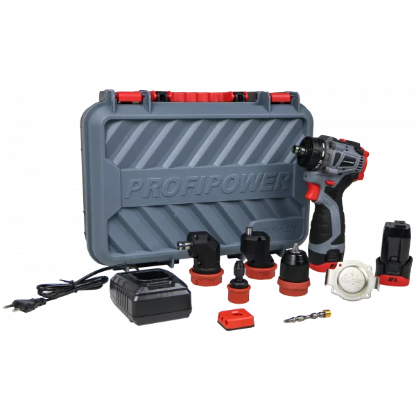Аккумуляторный бесщеточный шуруповерт Комби PROFIPOWER BL-161C E0249