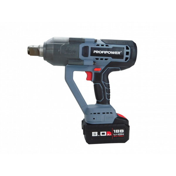 Аккумуляторный гайковерт бесщеточный ударный E0189 PROFIPOWER T-2500N