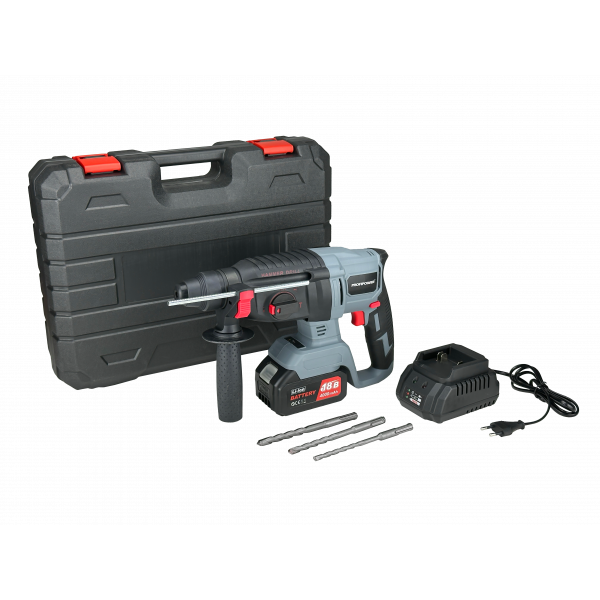 Аккумуляторный перфоратор беcщеточный T0058 PROFIPOWER MKDHR-18V - 2акб 4Ач