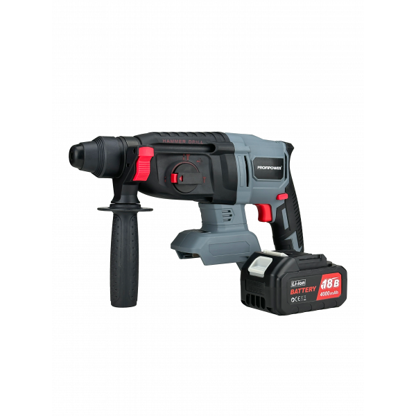 Аккумуляторный перфоратор беcщеточный T0058 PROFIPOWER MKDHR-18V