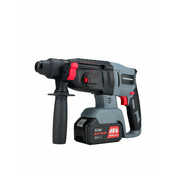 Аккумуляторный перфоратор беcщеточный T0058 PROFIPOWER MKDHR-18V