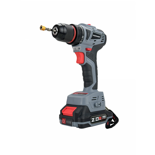 Аккумуляторный шуруповерт бесщеточный T0056 PROFIPOWER MKBL-18B