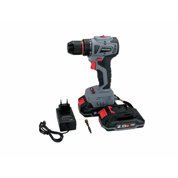 Аккумуляторный шуруповерт бесщеточный T0056 PROFIPOWER MKBL-18B