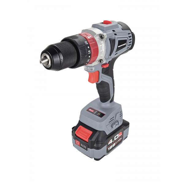 Аккумуляторный шуруповерт бесщеточный ударный E0087 PROFIPOWER MKDHP-18V