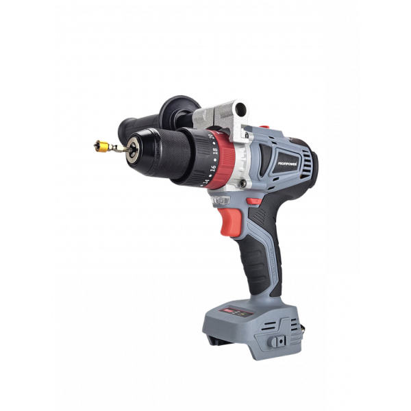 Аккумуляторный шуруповерт бесщеточный ударный E0162 PROFIPOWER MKDHP-18V