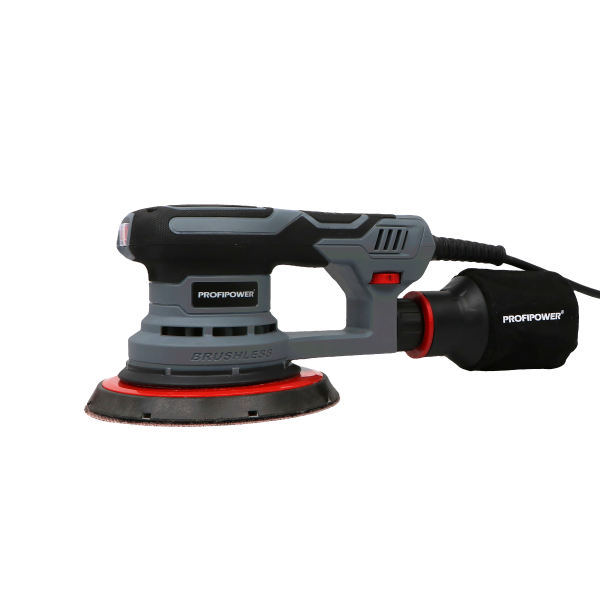 Бесщеточная сетевая шлифмашина эксцентриковая E0309 PROFIPOWER МШЭ-150