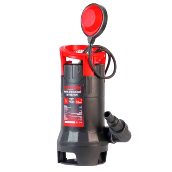Дренажный насос для грязной воды Verton AQUA DP1100/35PE 01.14140.14161