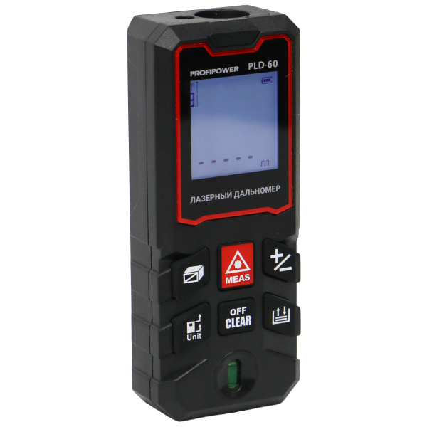 Лазерный дальномер E0268 PROFIPOWER 60 метров PLD-60