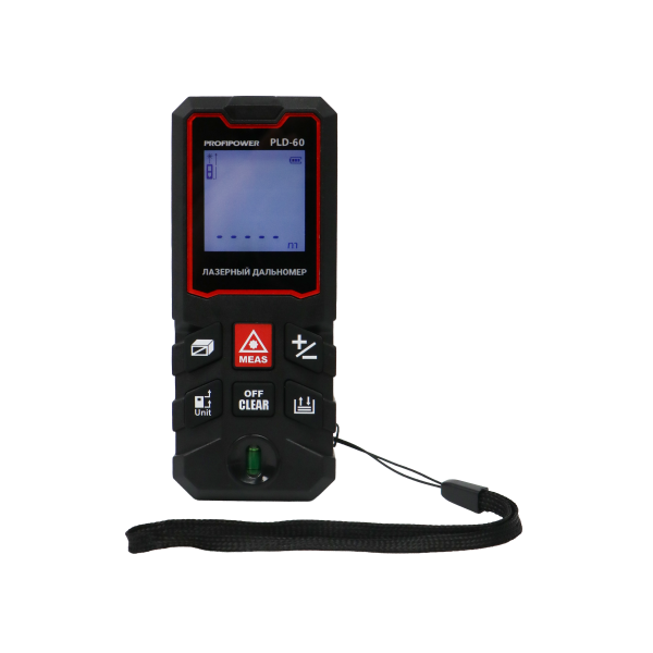 Лазерный дальномер E0268 PROFIPOWER 60 метров PLD-60