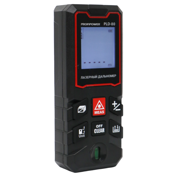 Лазерный дальномер E0269 PROFIPOWER 80 метров PLD-80