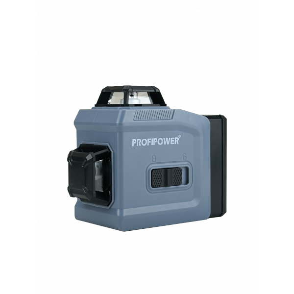 Лазерный нивелир E0214 PROFIPOWER NL-12G + Штатив E0051, Высота 1,5м