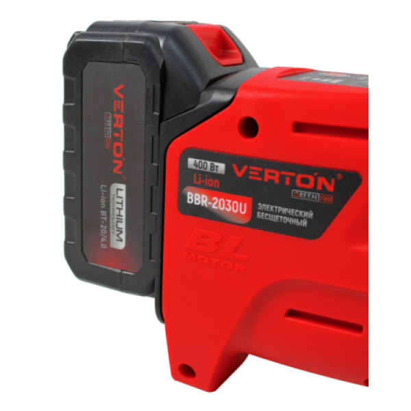 Триммер аккумуляторный бесщеточный Verton Garden Green Pro BBR-2030U 01.14203.17011