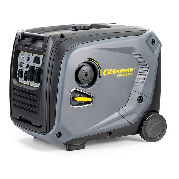 CHAMPION IGG4000ES Генератор инверторный CHAMPION IGG4000ES (4/4,4 кВт, 7лс, 12л, 38,5кг, эл.старт, закрытый корпус)